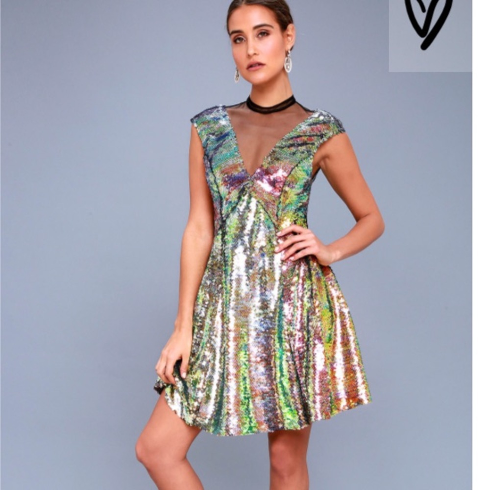 Free People Dance Till Dawn sequin dress